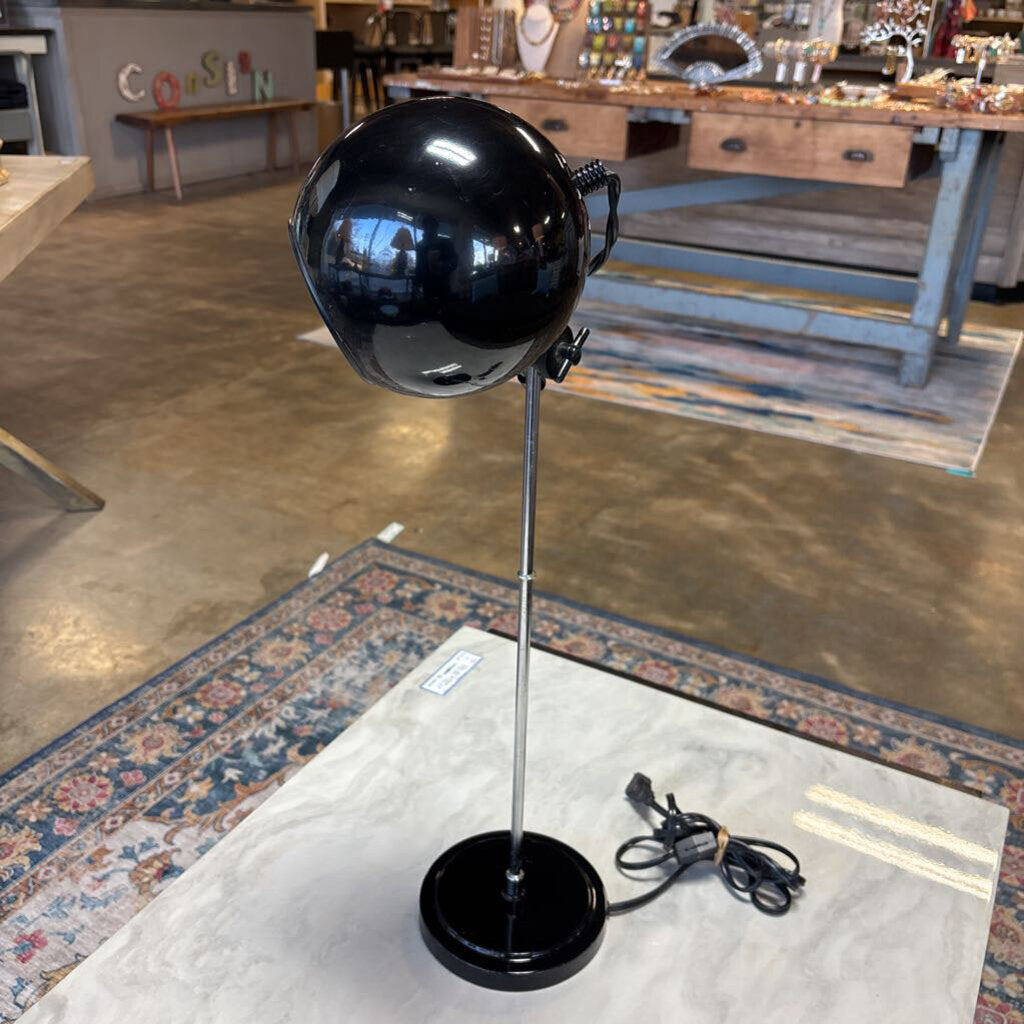 Black MCM Eyeball Desk Lamp