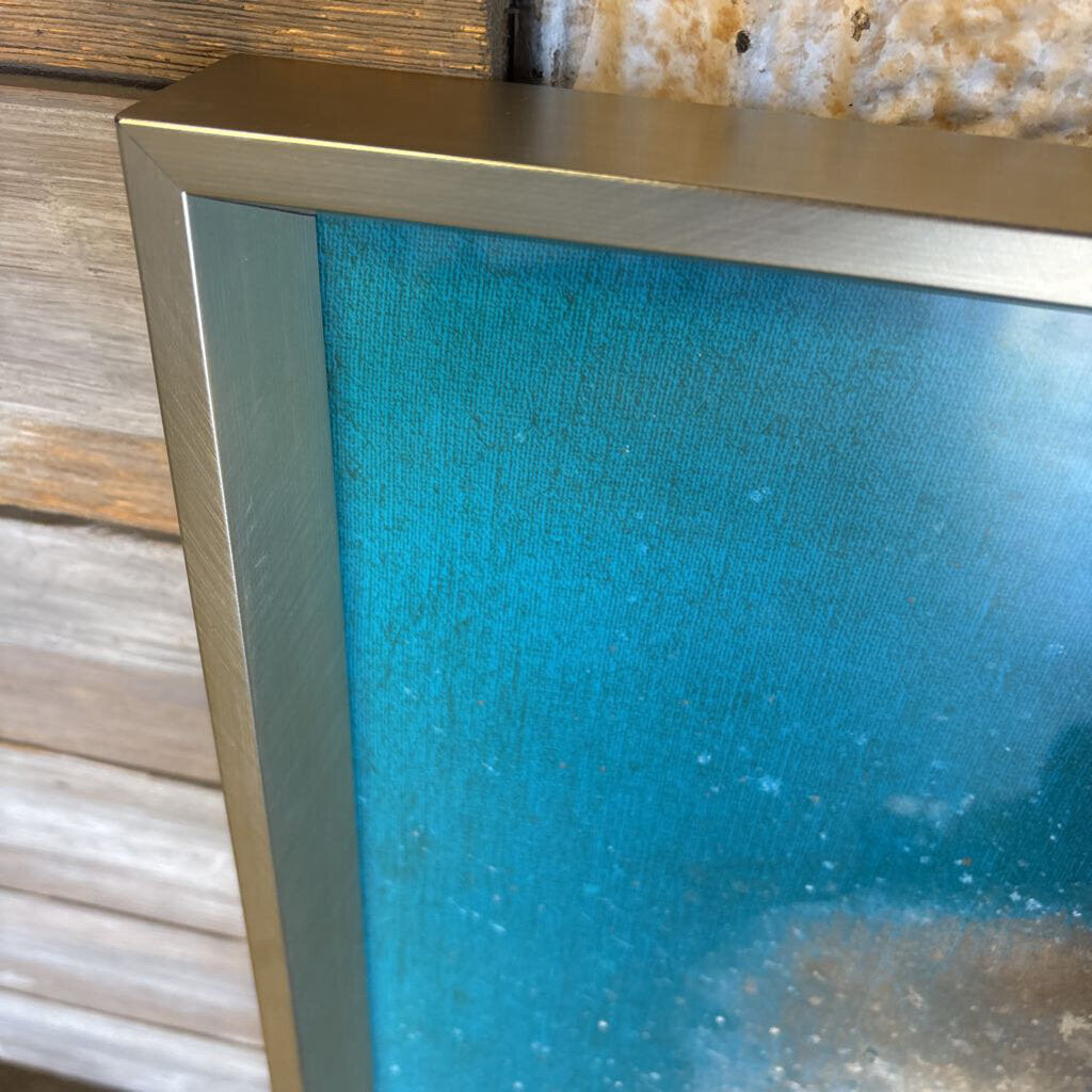 Framed Lotus Flower Print 24 X 24 x 2