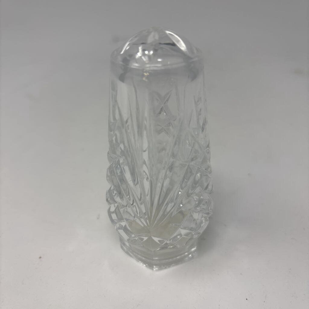 Crystal Salt/Pepper Shakers