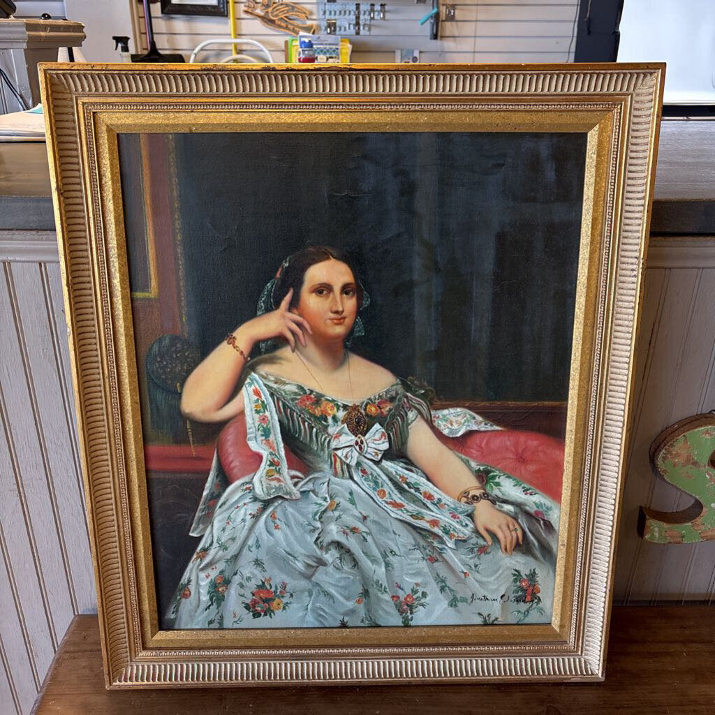 Reproduction Of Madame Moitessier