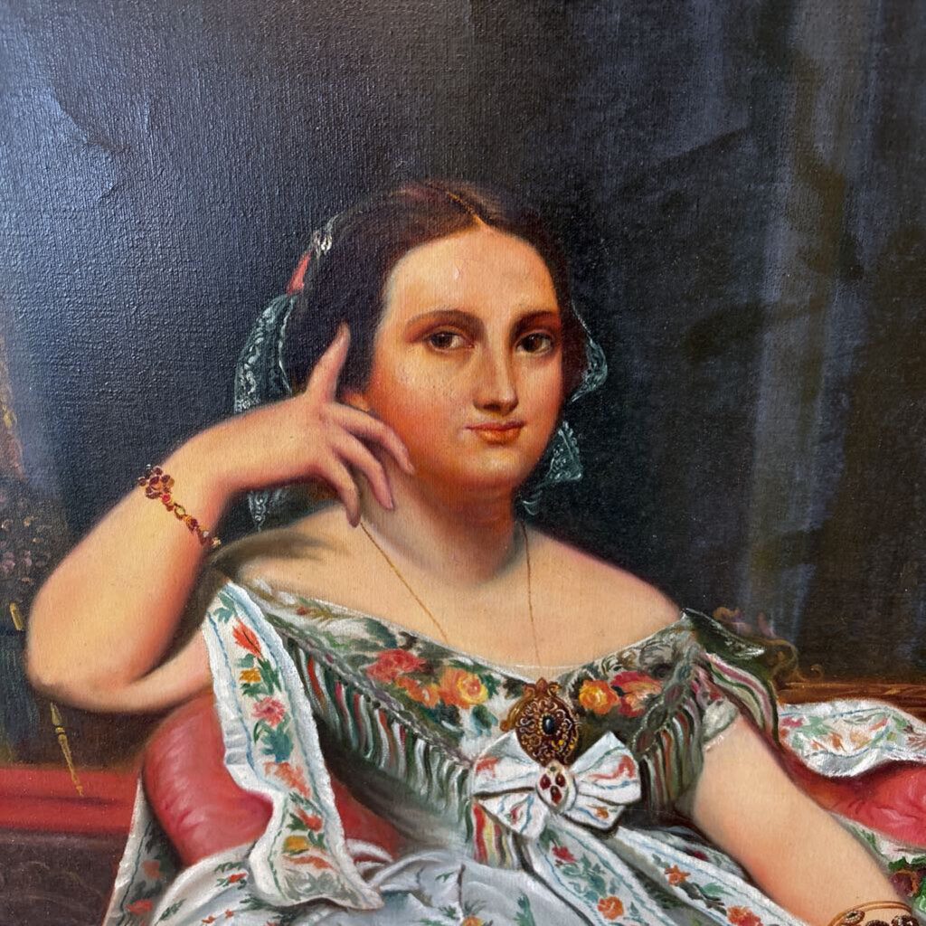 Reproduction Of Madame Moitessier