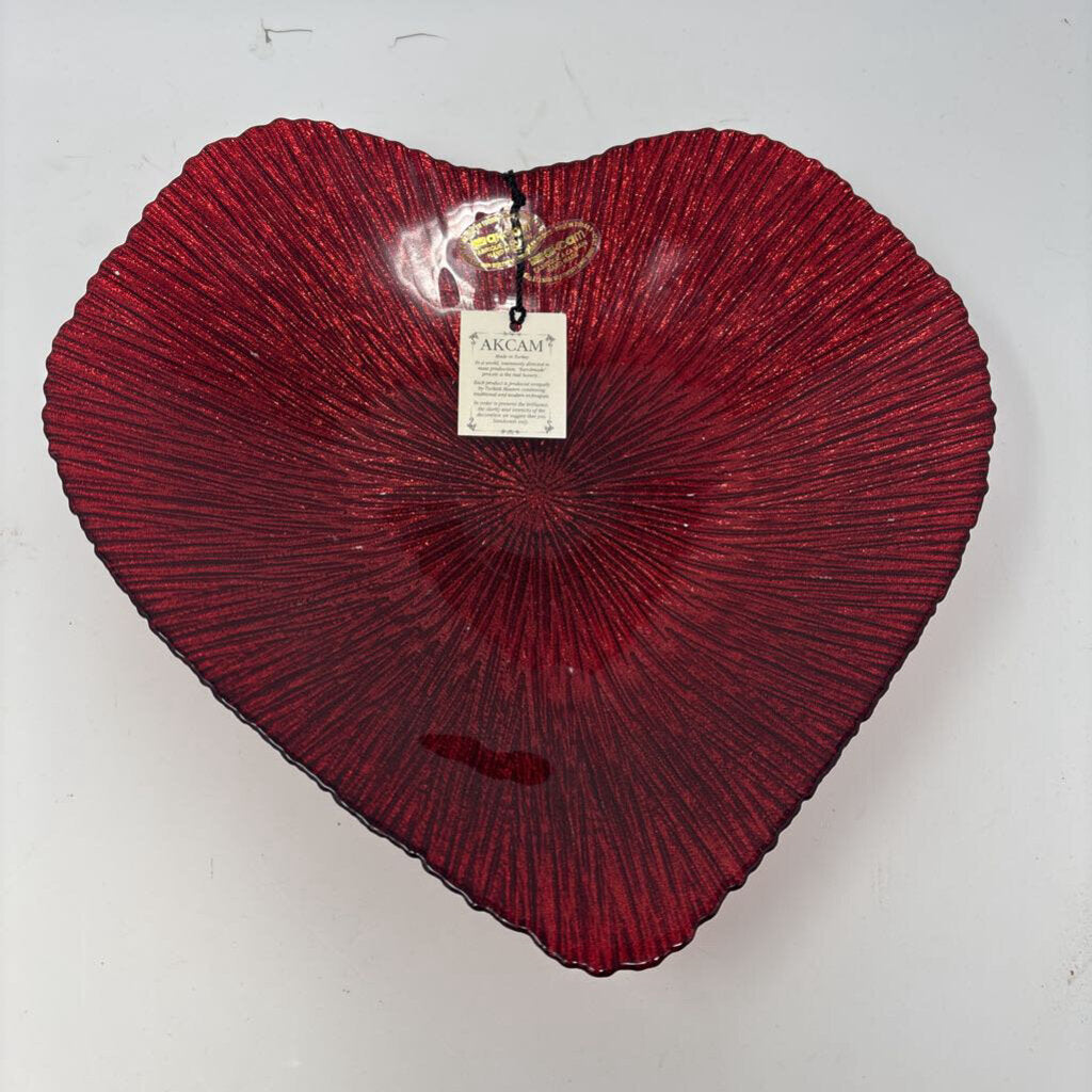 Large Candy Heart Dish