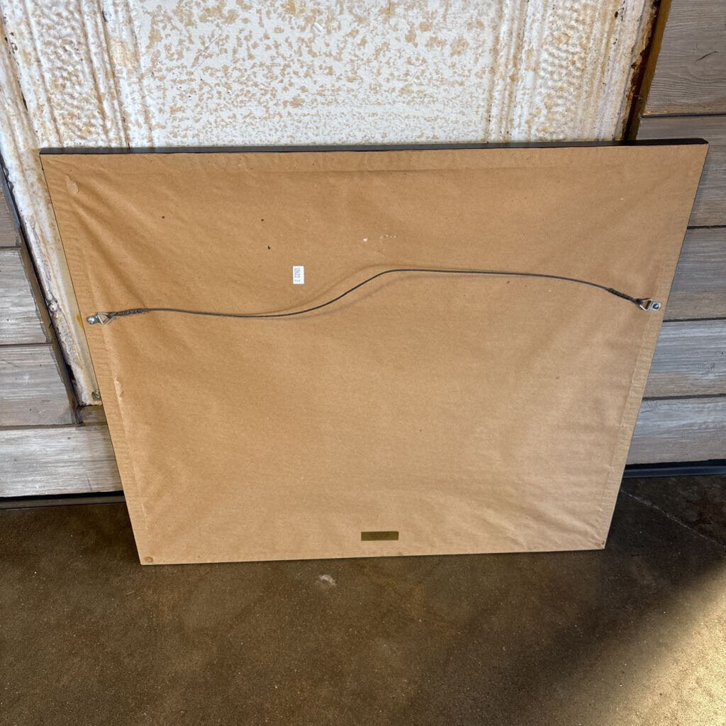 Framed Woman with a Parasol in a Garden