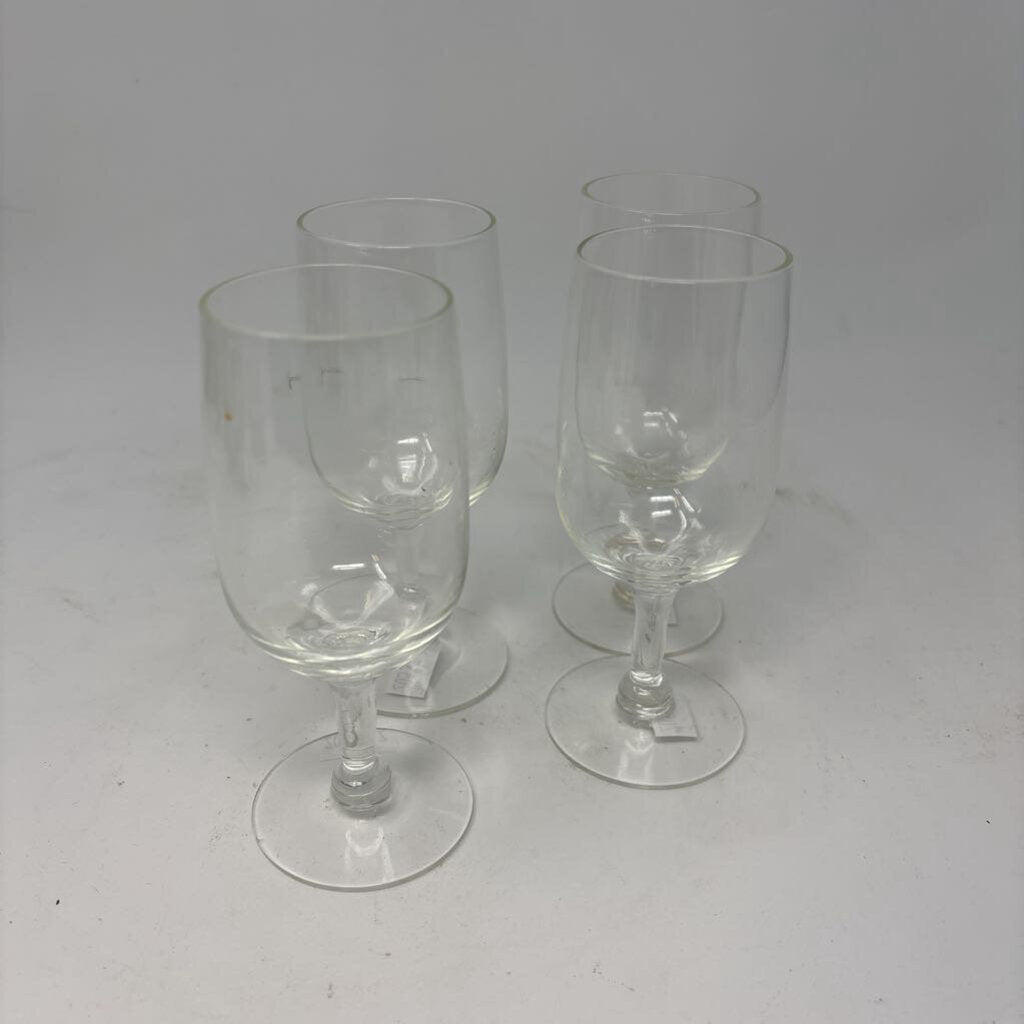 Vintage Champagne Flutes 4 PC