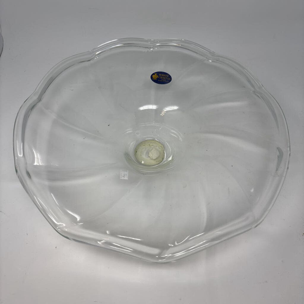 White Crystal Glass Bowl