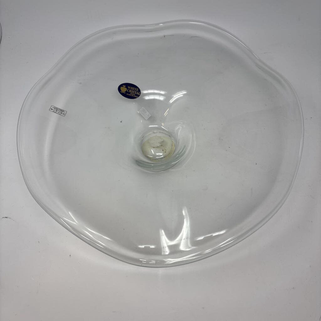 White Crystal Glass Bowl