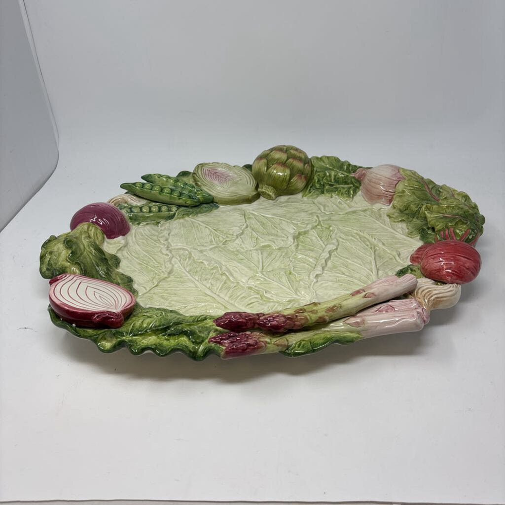 Large Ceramic Veggie Platter