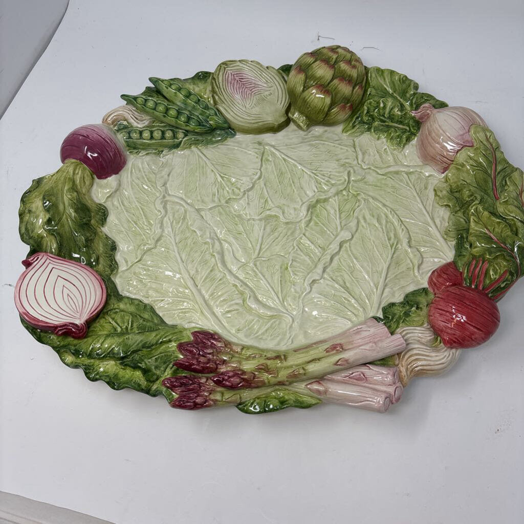 Large Ceramic Veggie Platter
