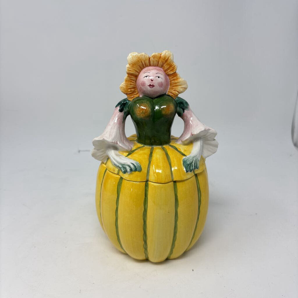 Food Canister Sunflower Maiden