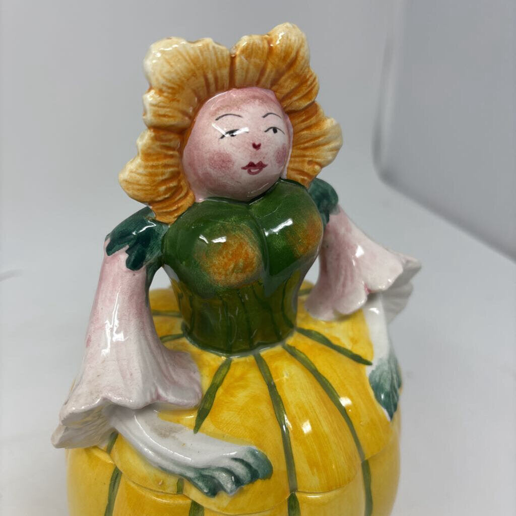 Food Canister Sunflower Maiden