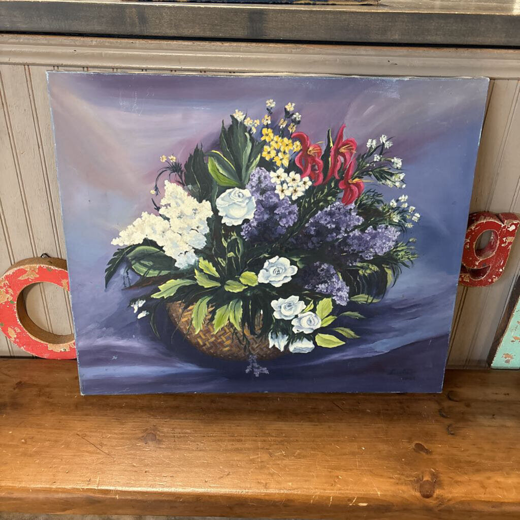 Floral Acrylic Original Painting