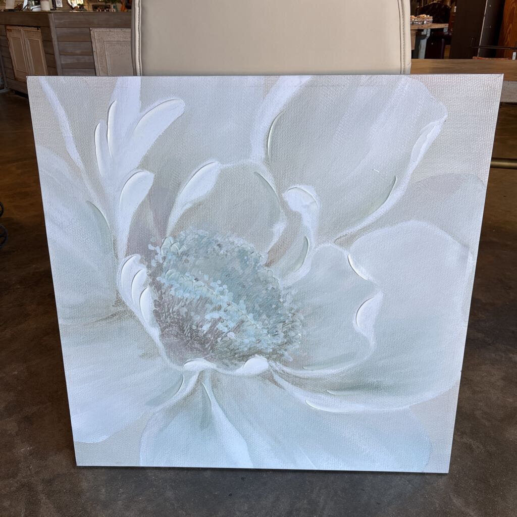 White Poppy Floral Decor