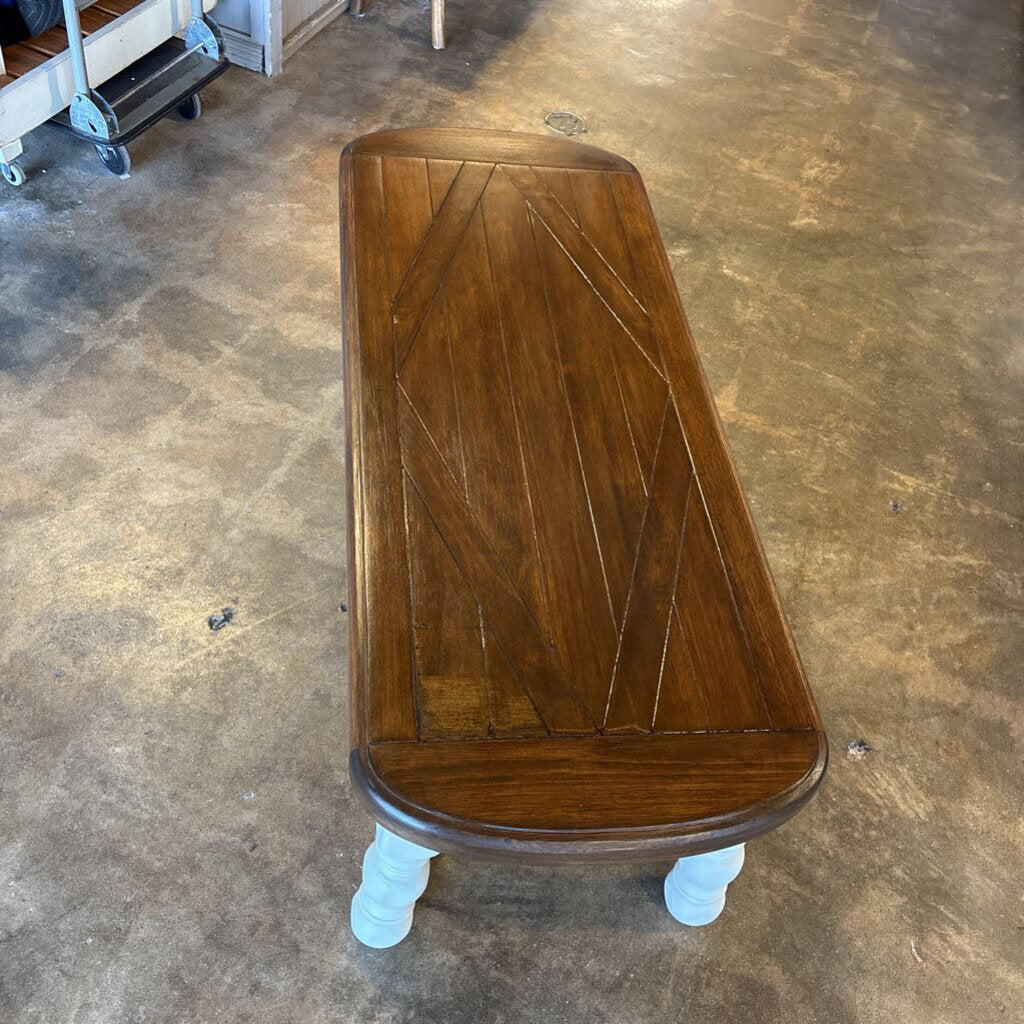 Painted Coffee Table 52 X 21 X 16.5