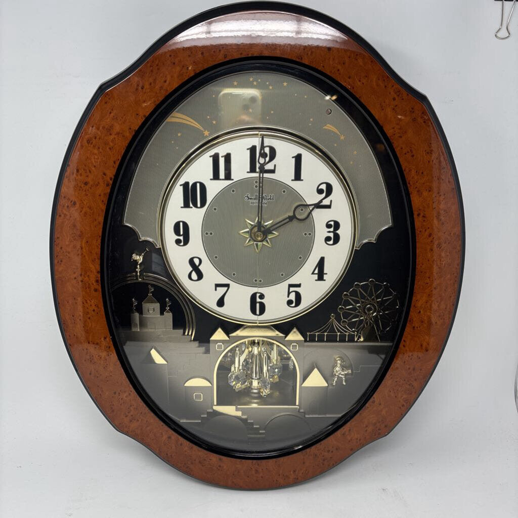 Rhythm Small World Timecracker Musical Clock (RT $360)