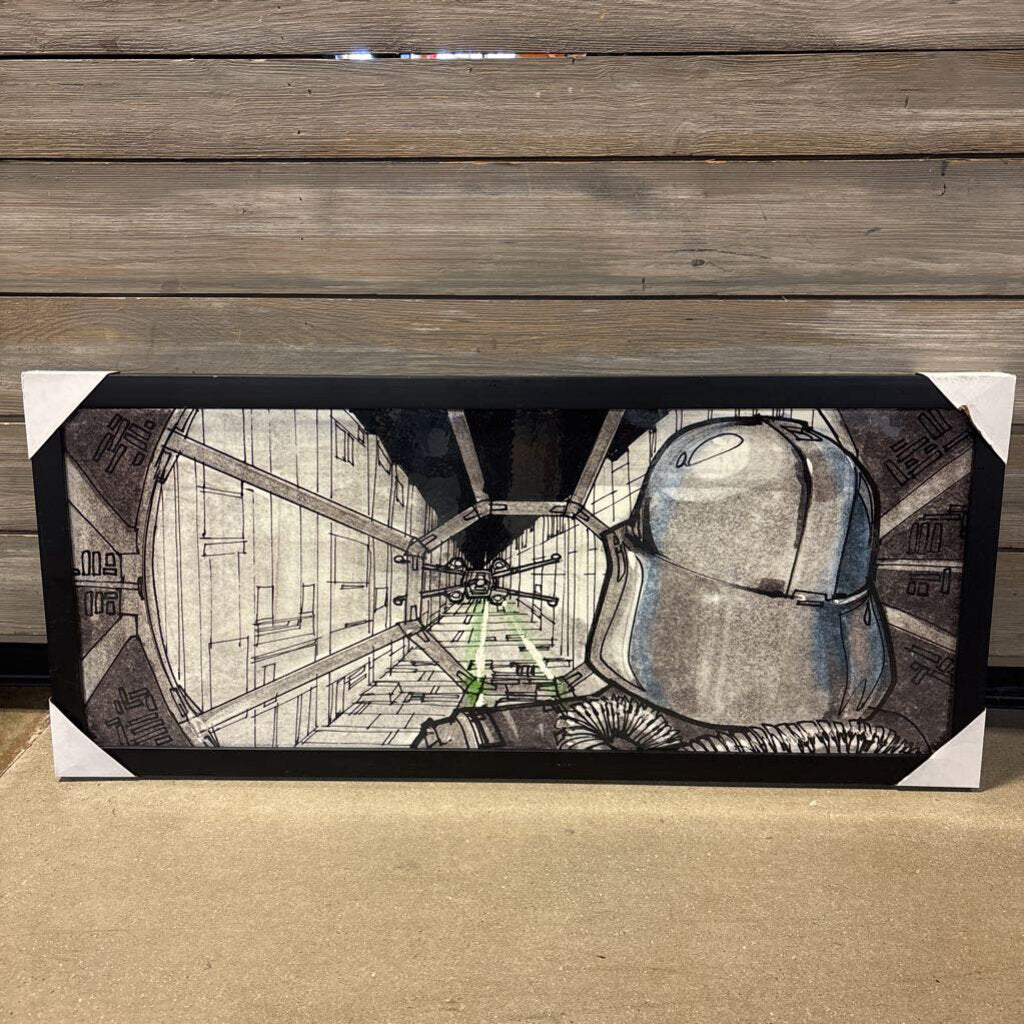 Star Wars & Luke Framed Art