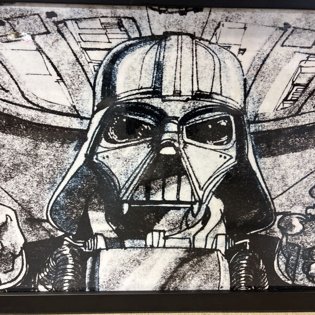 Star Wars & Vader Framed Art