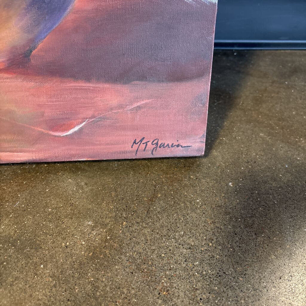 Original Painting Flowers in Vase 16 X 20