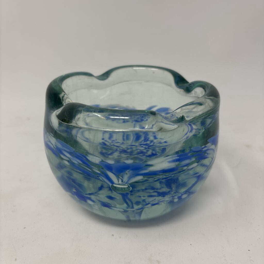 Vintage Murano Style Ashtray Paperweight