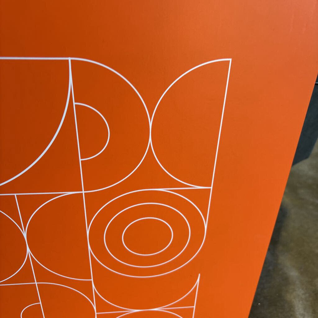 Mid Century Style Line Wall Art