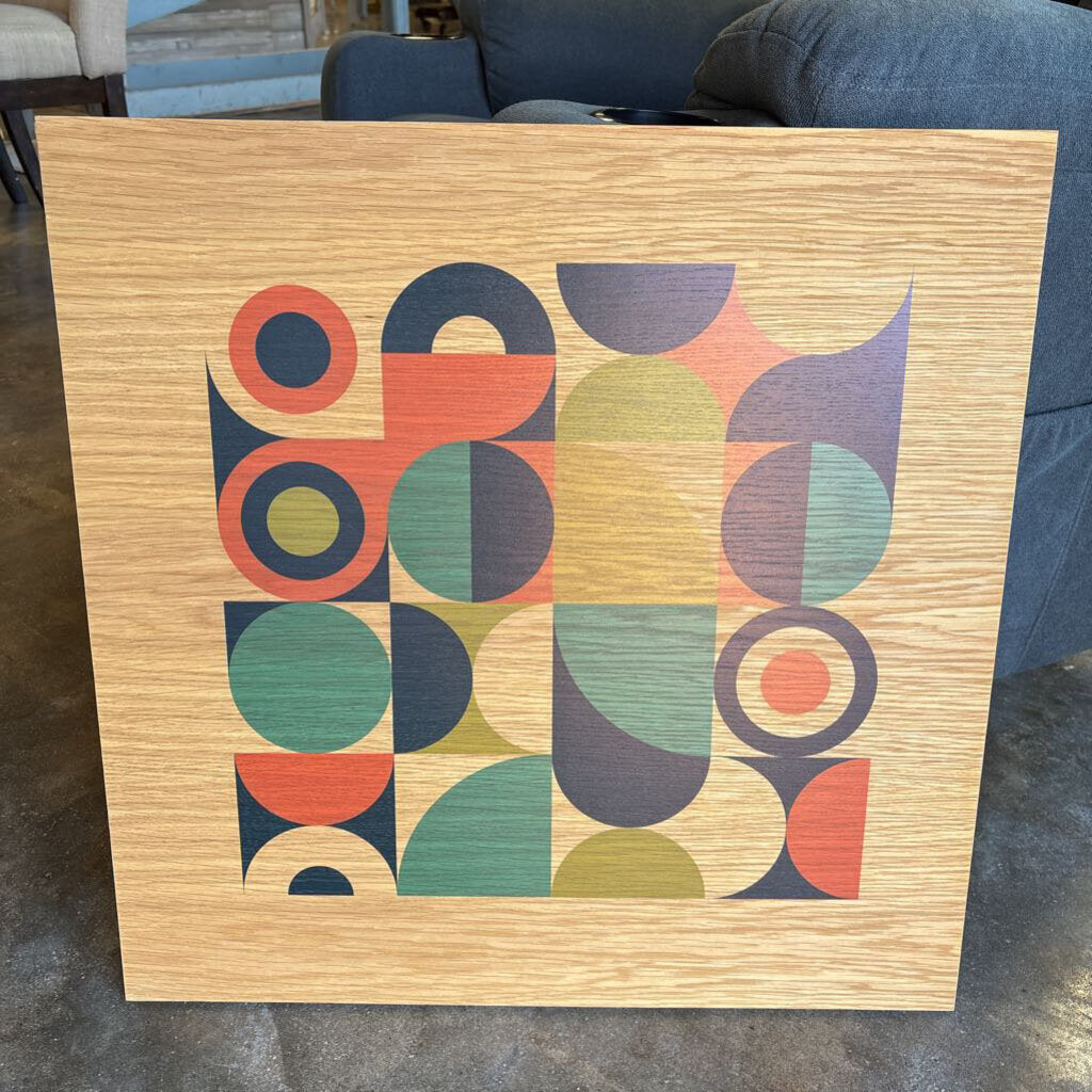 Mid Century Style Silk Screen Wall Art