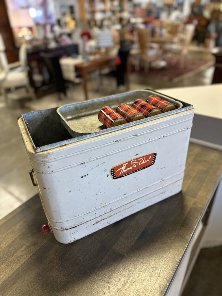 Vintage Therm-A-Chest With Handle & Gear