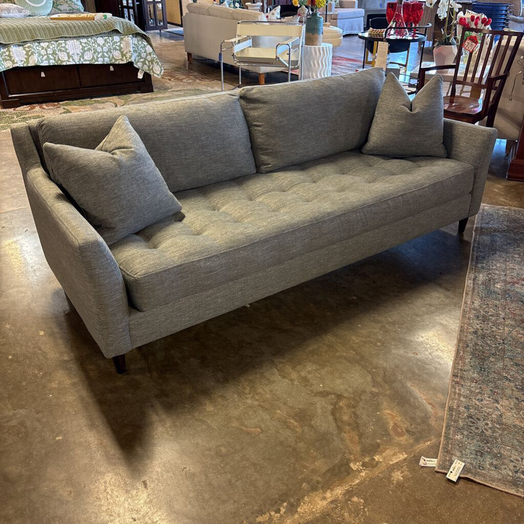 Light Gray Hastings Tufted Sofa