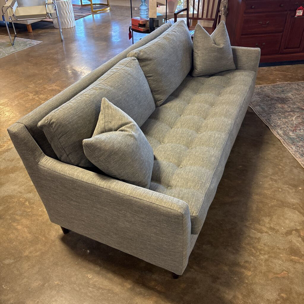 Light Gray Hastings Tufted Sofa