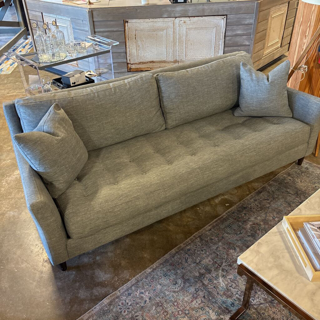 Light Gray Hastings Tufted Sofa