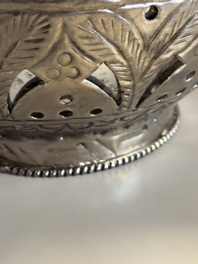 Mercury Glass Luminary Medium Egg