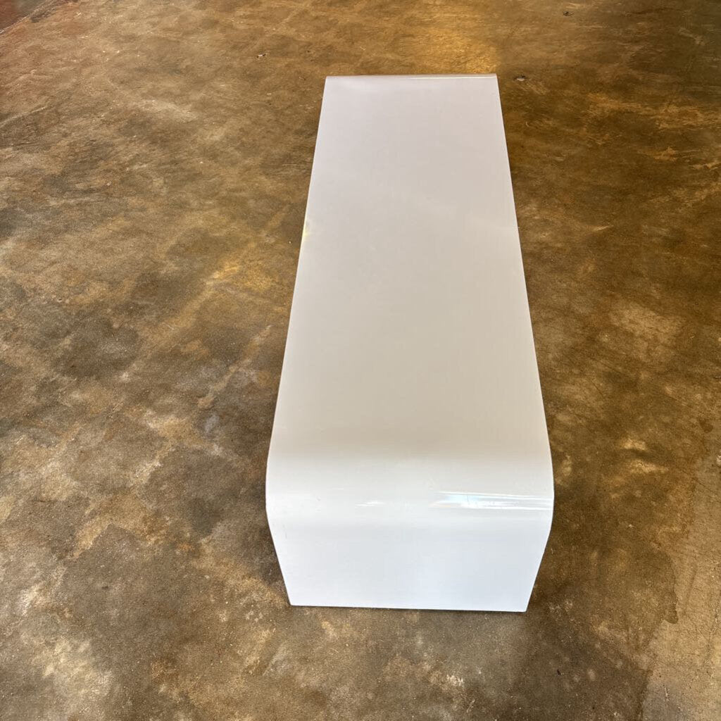 Laminated MCM Waterfall Style Coffee Table 54.25 X 18 X 16