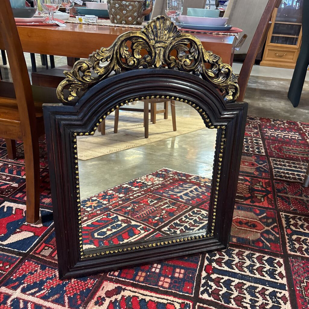Ornate Top Mirror