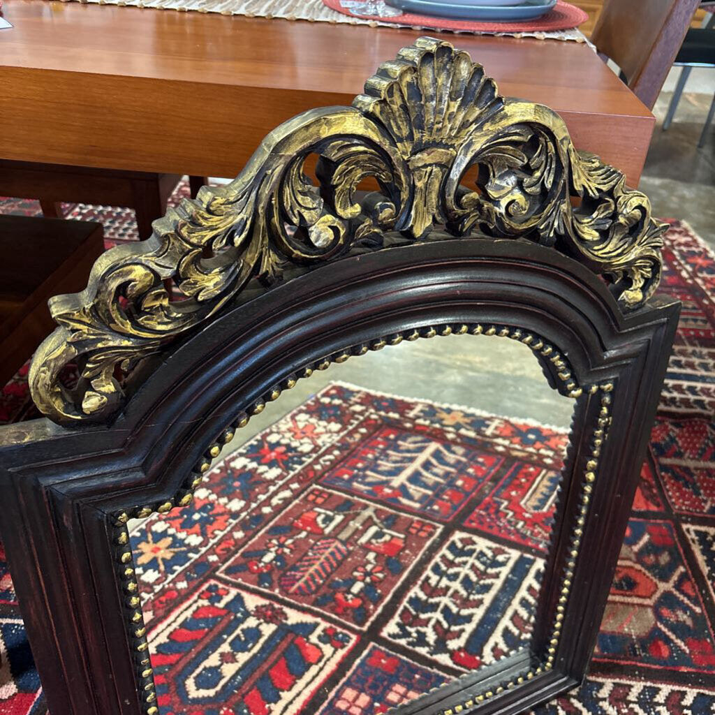 Ornate Top Mirror