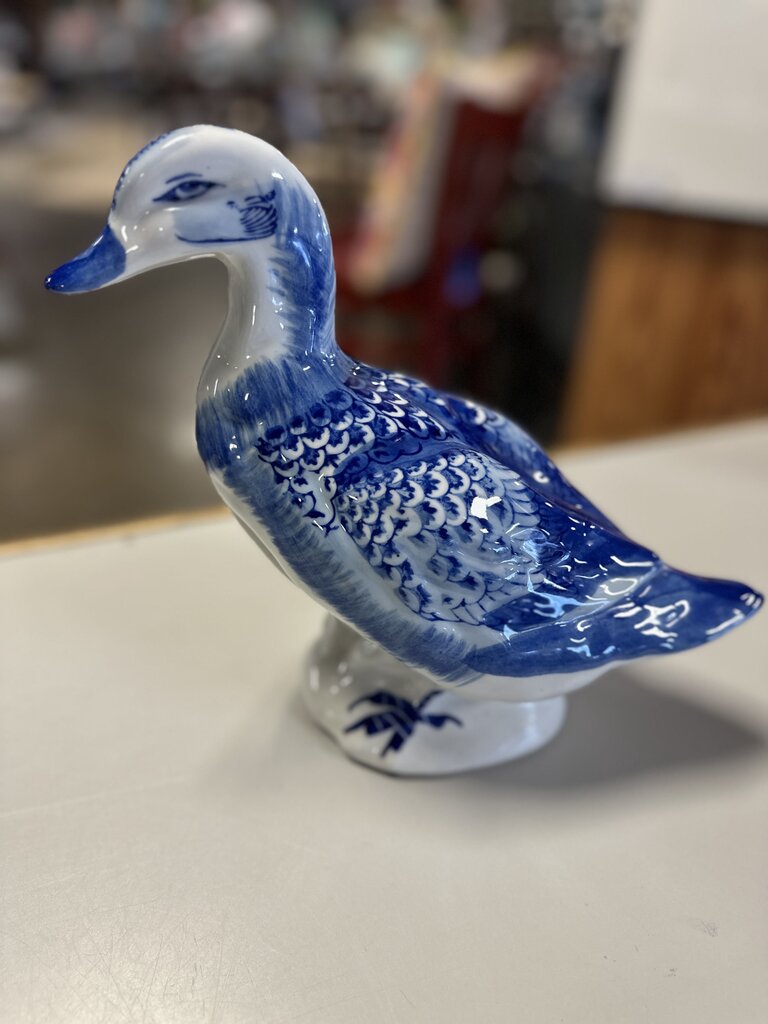 Blue & White Asian Inspired Mallard