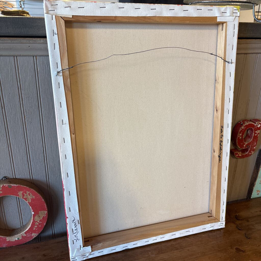 Original Painting Liz Cannon Ode To Odalisque