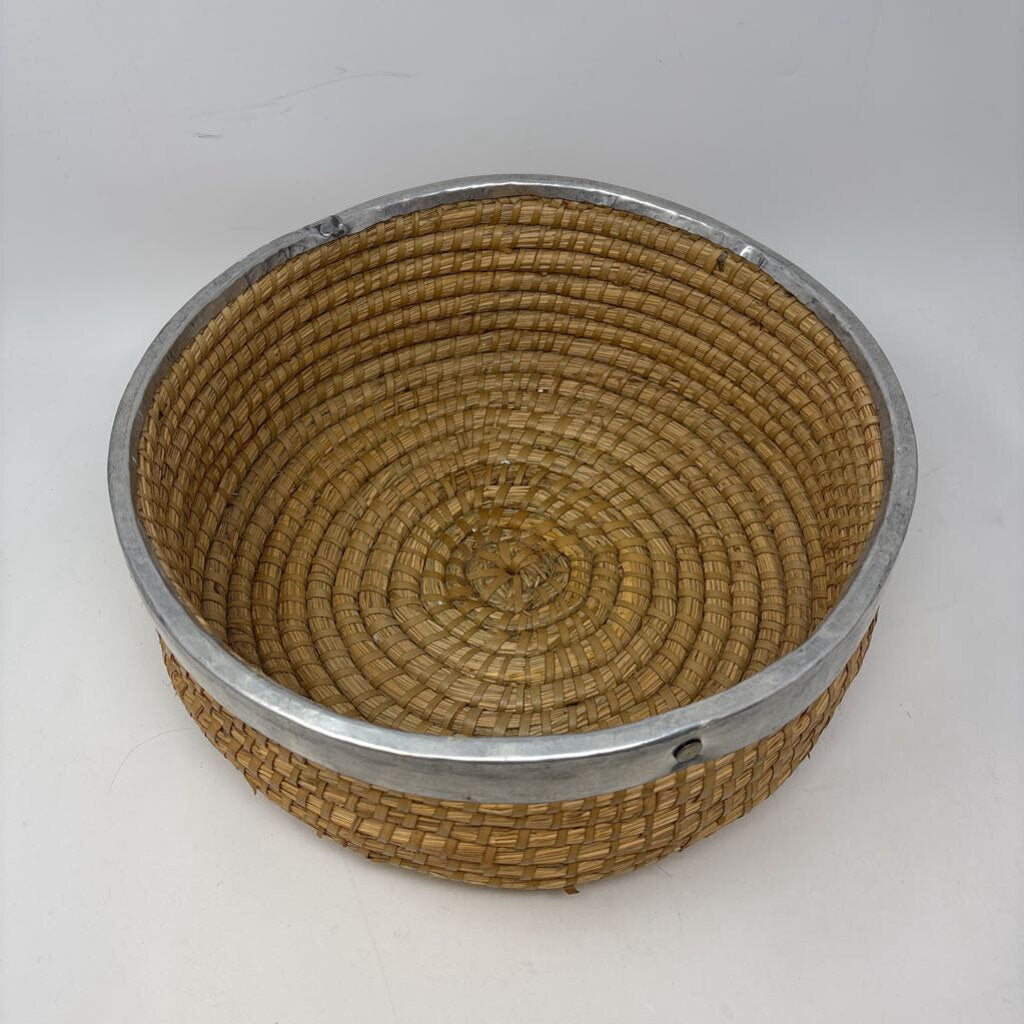 Round Woven Basket Set 3 PC