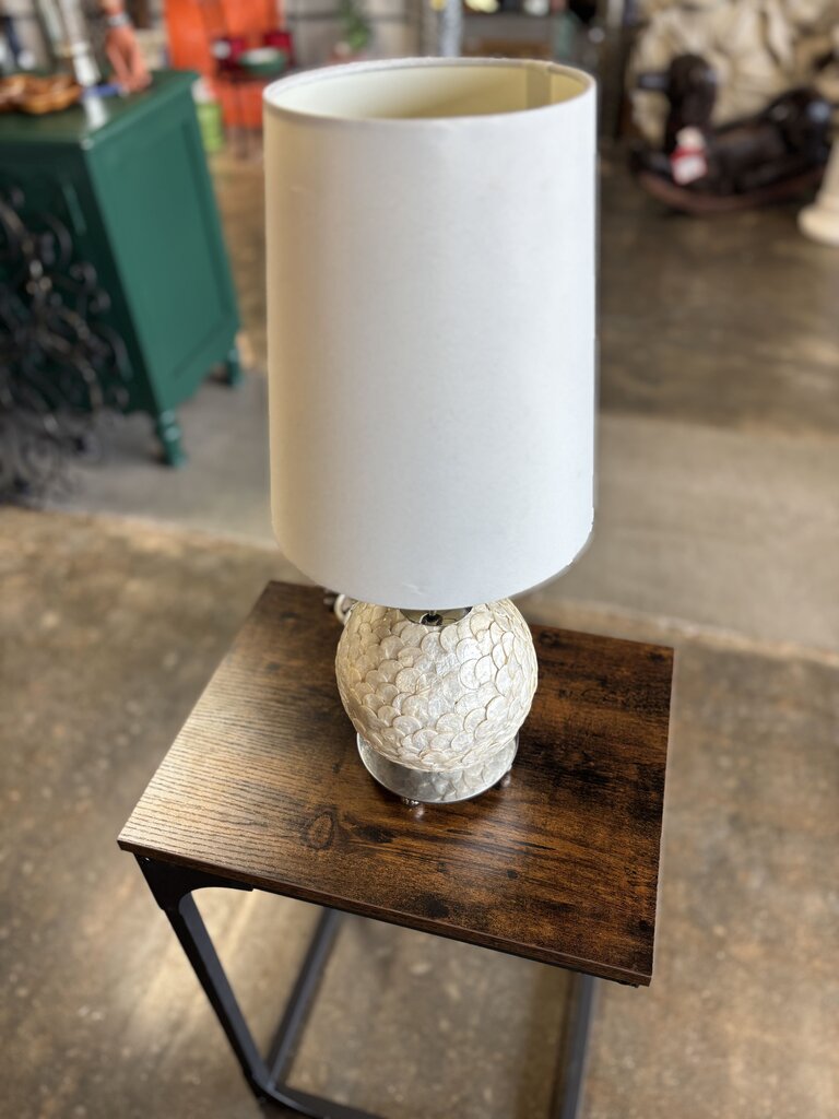 Seashell Sphere Ball Base Lamp