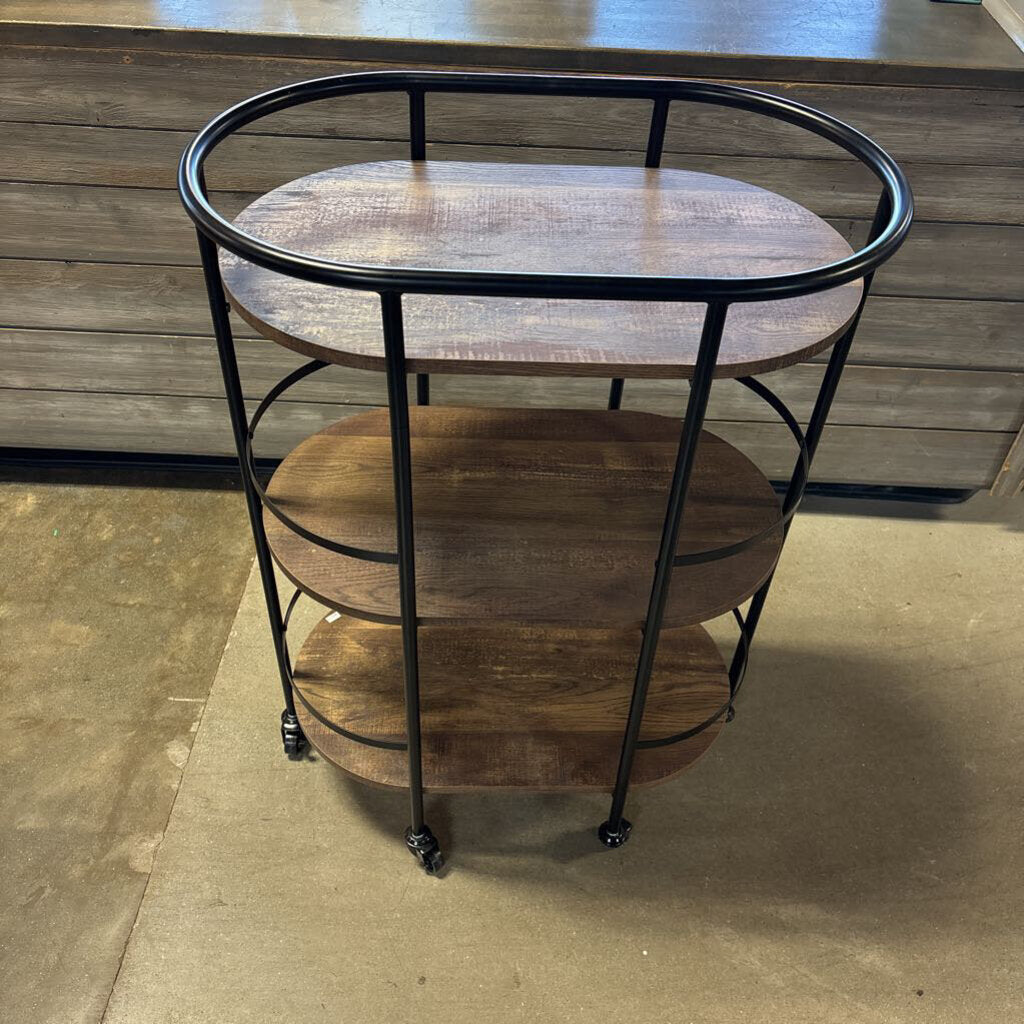 3 Tier Rolling Bar/Serving Cart