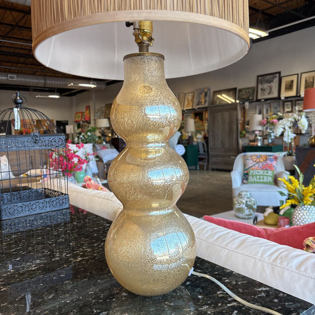 Metallic Sphere Table Lamp