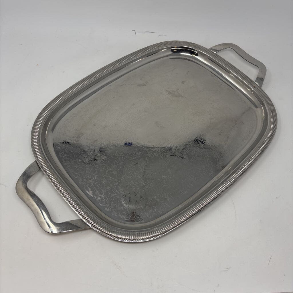 Large Stainless Steel ServingTray