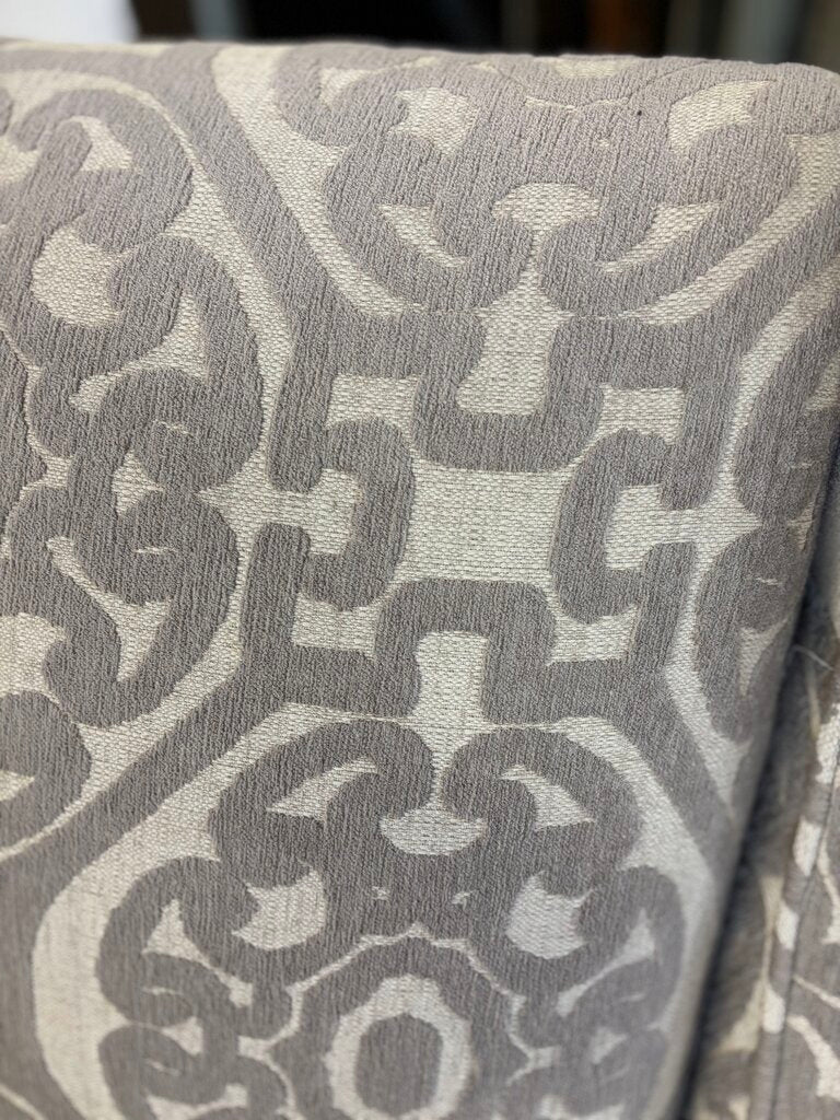 Upholstered Patterned Accent Chair