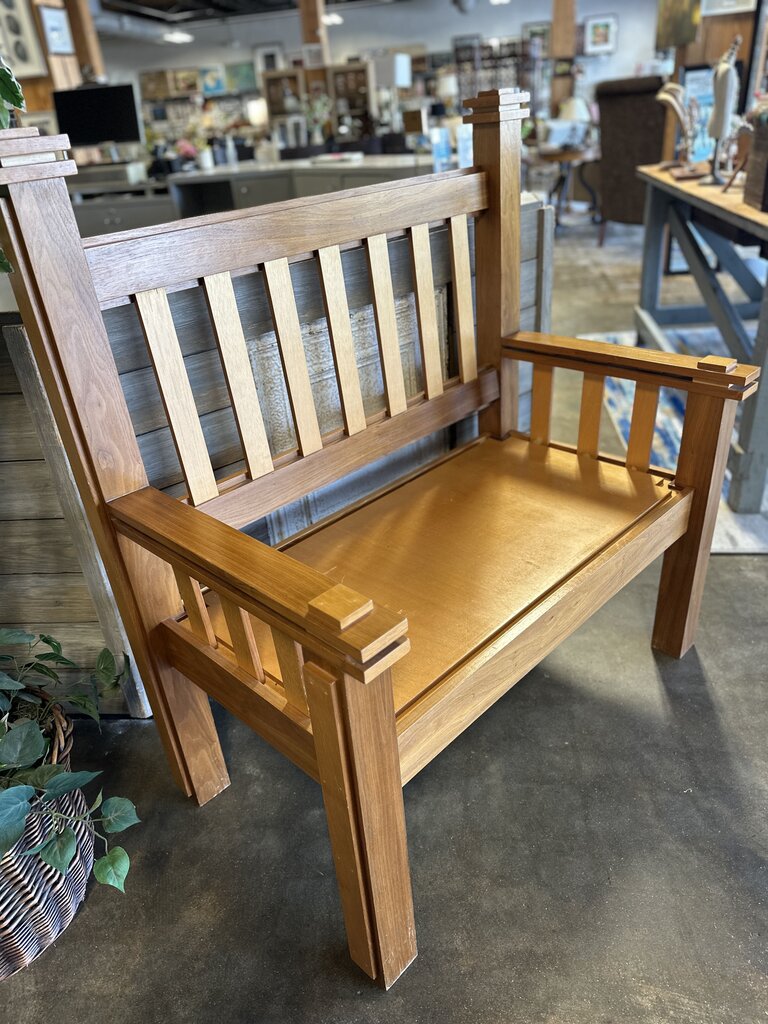 Handmade Indoor & Out Oak Bench