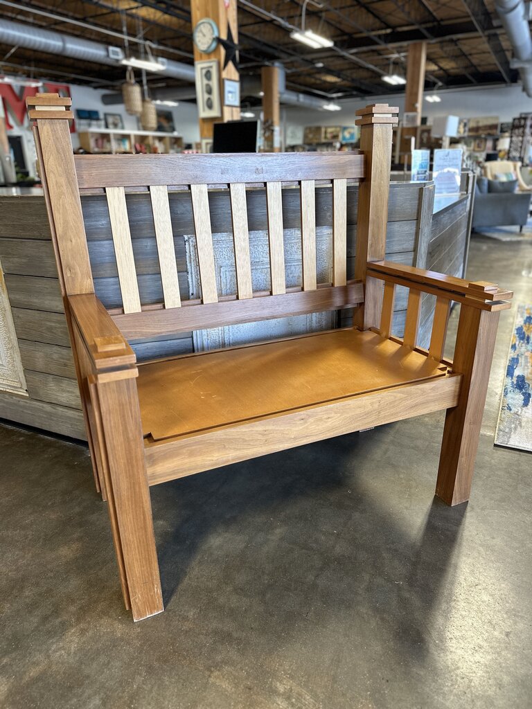 Handmade Indoor & Out Oak Bench