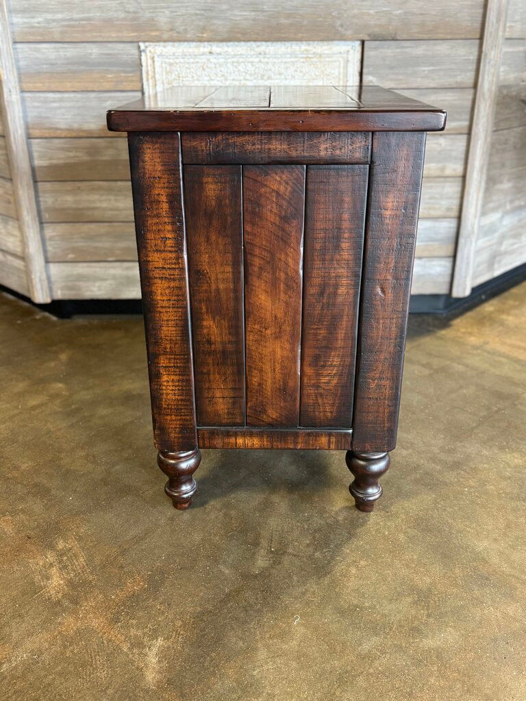 Pottery Barn One Drawer End Table