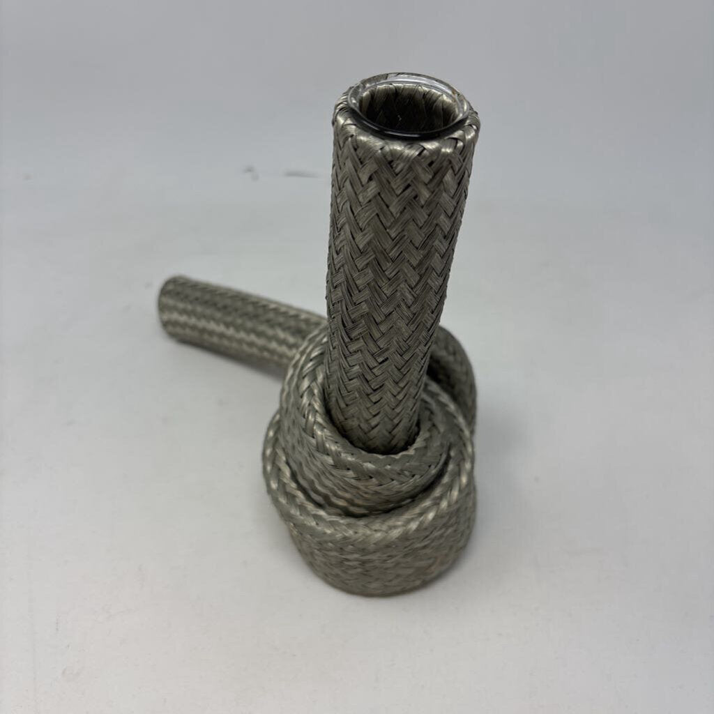 Woven Metal Knot Vase Chester Old Atlanta Artist