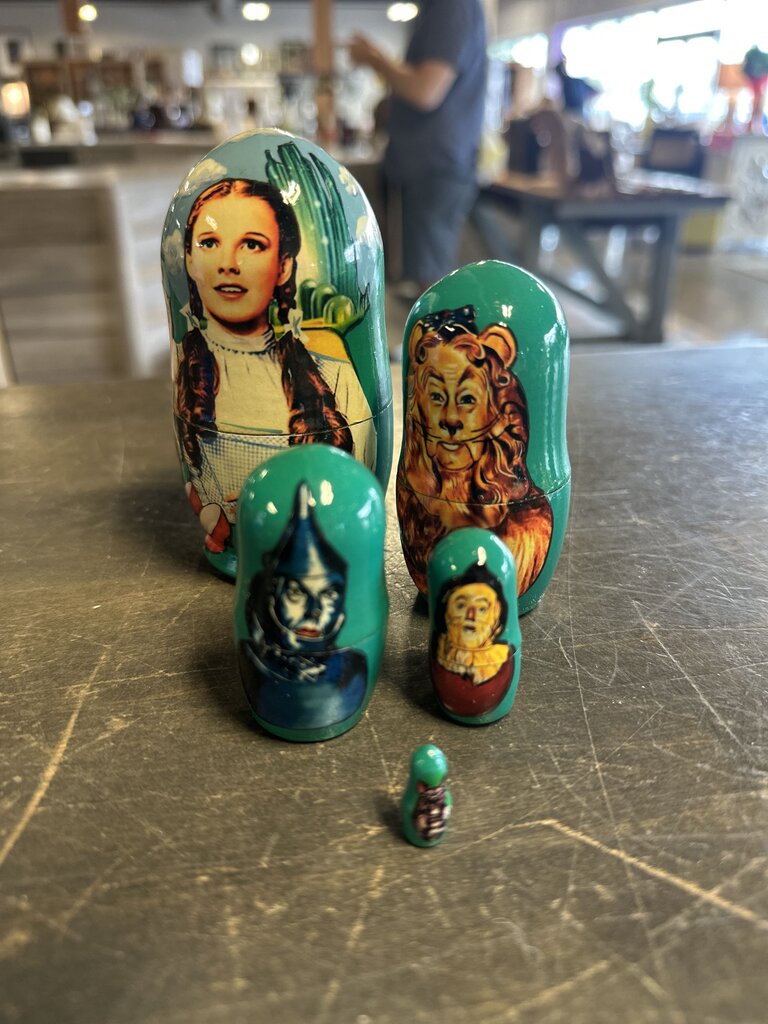 Russian Stacking Dolls Wizard of Oz