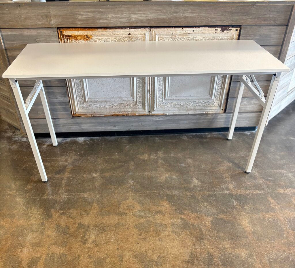 White Folding Desk