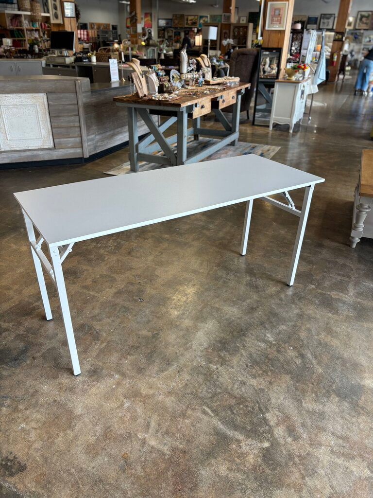 White Folding Desk