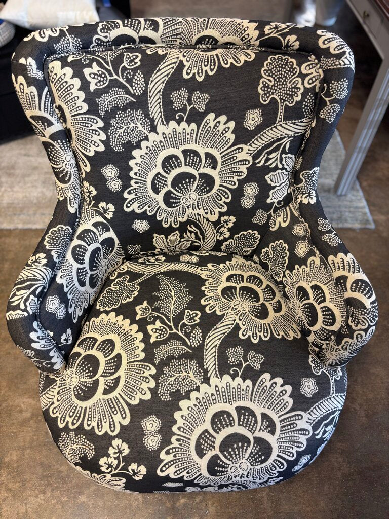 Upholstered Wingback Accent Chair