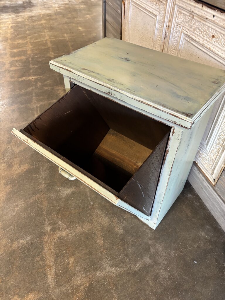 Vintage Table & Laundry Chute 22L x 13D x 27T