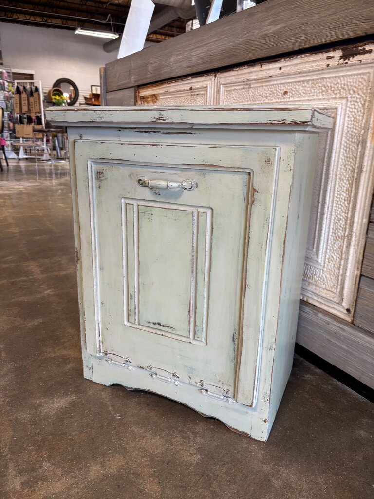 Vintage Table & Laundry Chute 22L x 13D x 27T